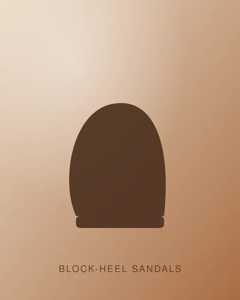 Block-heel sandals