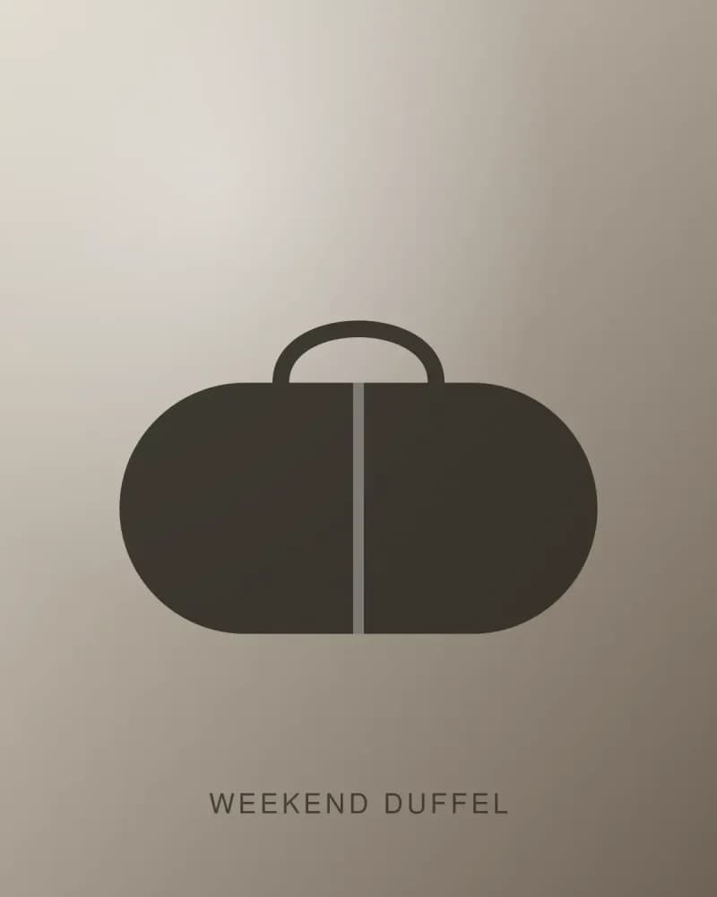 Weekend duffel